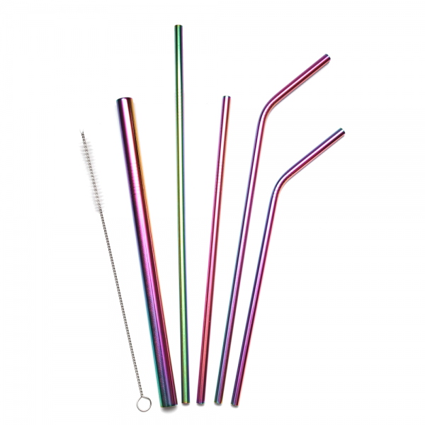 activated eco-set-stainless-steel-straw-rainbow