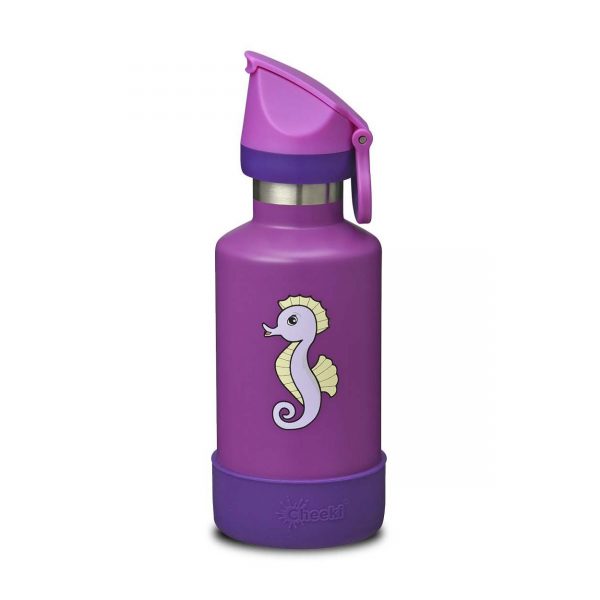Cheeki 400ml Insulated Kids Bottle (Sienna the Seahorse)